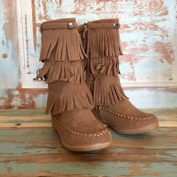 Jelly Bean Fringe Casual Boots | Poshmark